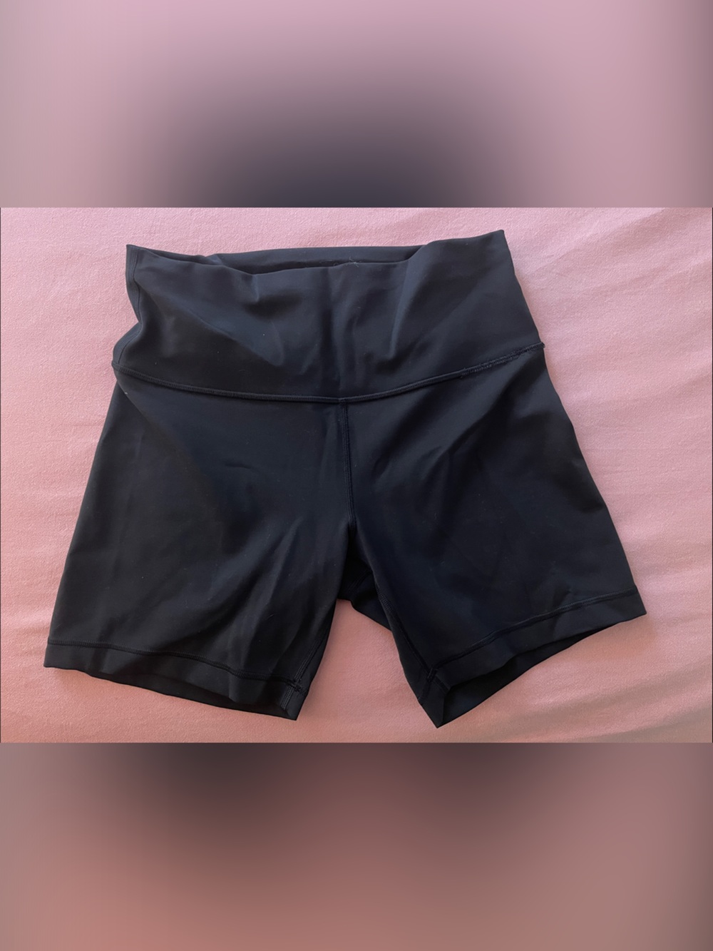 lululemon athletica Black High-Rise Bike Shorts